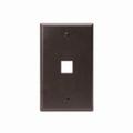 Leviton Wallplates Wp 1Port Sg Bn 41080-1BP